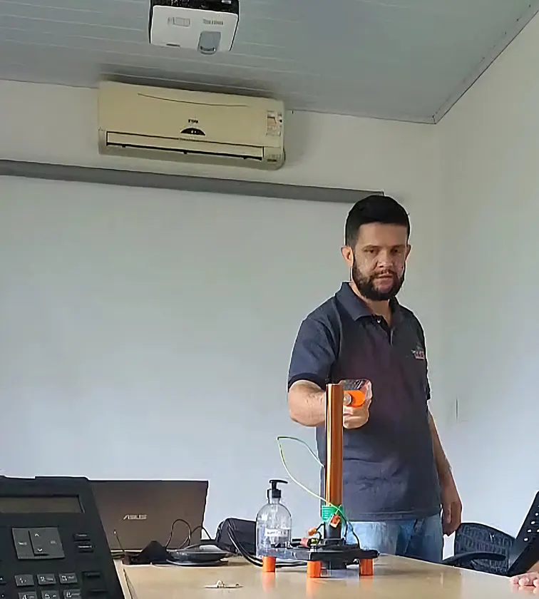 Aula prática de treinamento